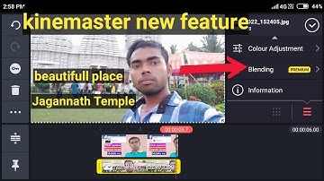 Kine master new features,aspect ratio,blending
