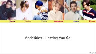 Video thumbnail of "Sechskies - Letting You Go [Hangul, Rom, English Lyrics]"