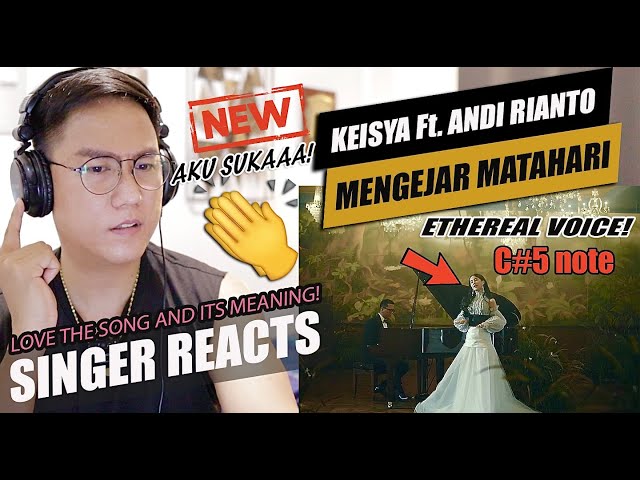 Keisya Levronka, Andi Rianto - Mengejar Matahari (Official Music Video) | SINGER REACTION class=