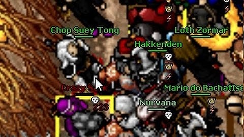 Tibia Amera War - Respekt #1 Crazy Sark 199EK