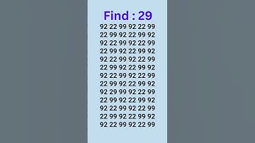 can you find 29 in 5 seconds? #wordpuzzlegame #game #mathematics #mindbendingquiz #puzzle