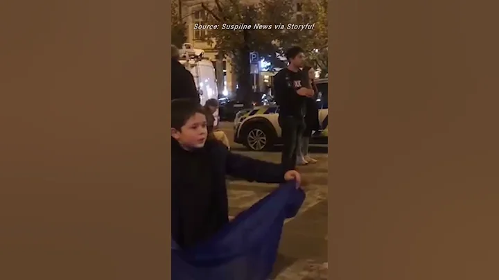 Hundreds rally in Prague against Russian missiles strikes on Ukraine