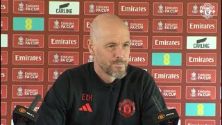 Erik Ten Hag press conference Ahead of Coventry Clash | Manchester United vs Coventry