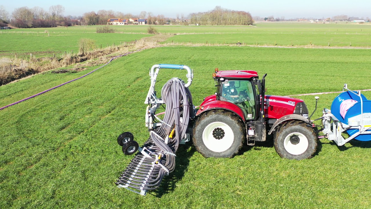 Slootsmid sleepslang set SV12m. met pompunit