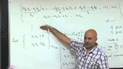 IE513 20170214 LECTURE07n Fourier Motzkin elimination to solve linear inequality systems