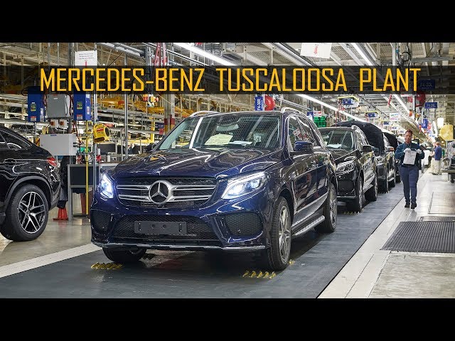 Mercedes-Benz Production at the Tuscaloosa Plant, Alabama class=