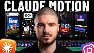 Claude Motion Graphics for Social Media in MINUTES (Opus 5.5)