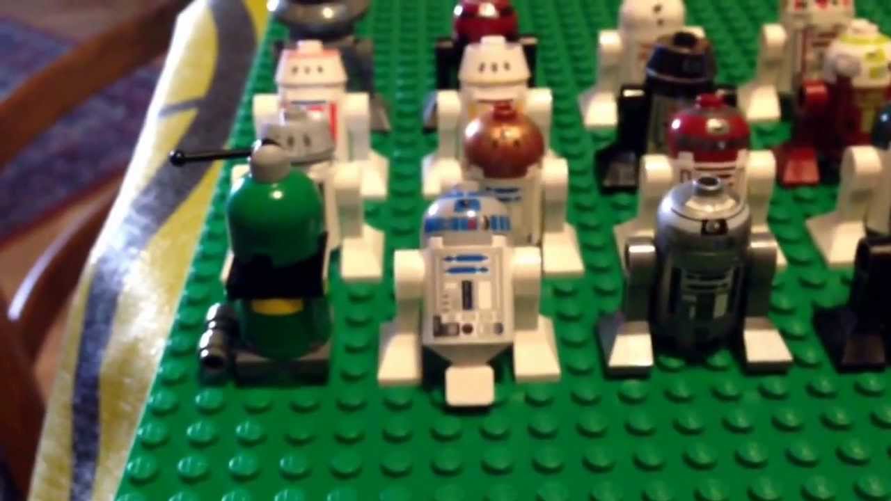 LEGO Star Wars astromech droid comparison. - YouTube