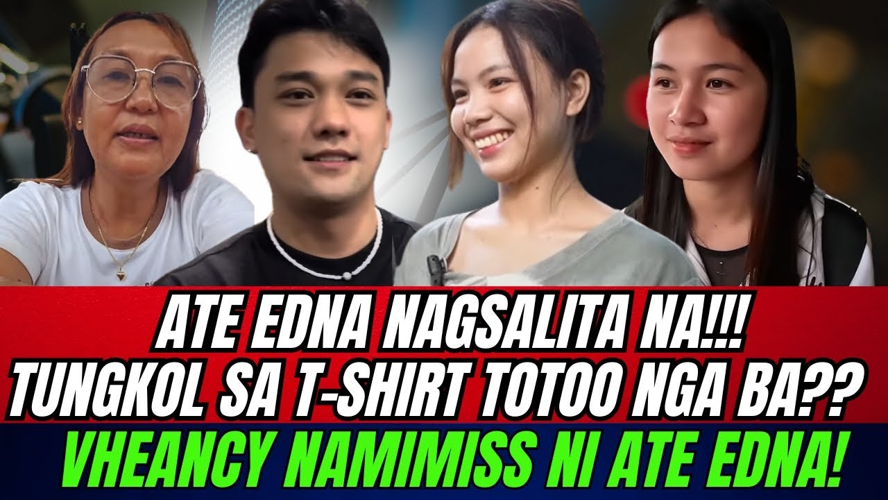 ⭕️HALA❗️ ATE EDNA NAGSALITA NA TUNGKOL SA T-SHIRT! BIGAY NGA BA NI KALINGAP DAN?