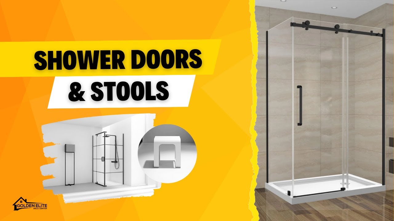 Transform Your Bathroom with Our Shower Doors & Stools