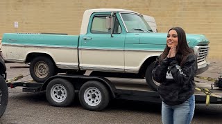 I bought a 1967 Ford F100!