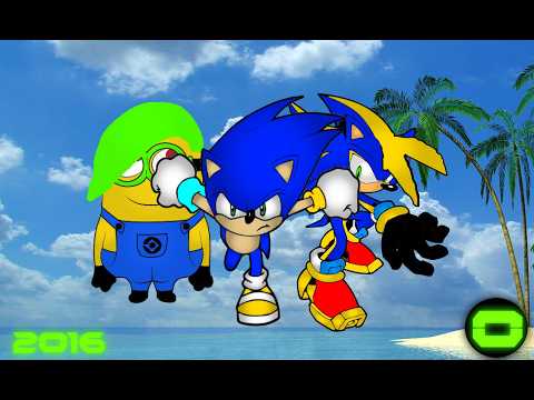 Sonic Generations - Canon The Hedgehog MD3 Update + Minion Shadic Rival (2016)