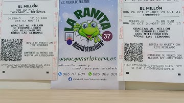 CÓMO FUNCIONA EL MILLÓN DEL EUROMILLONES