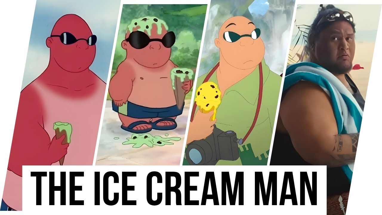 The Ice Cream Man Evolution (2002-2025) | Lilo & Stitch