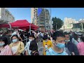 Crazy Streets Of China | Shenzhen | Saturday Afternoon Walking | 4K | Dongmen Street