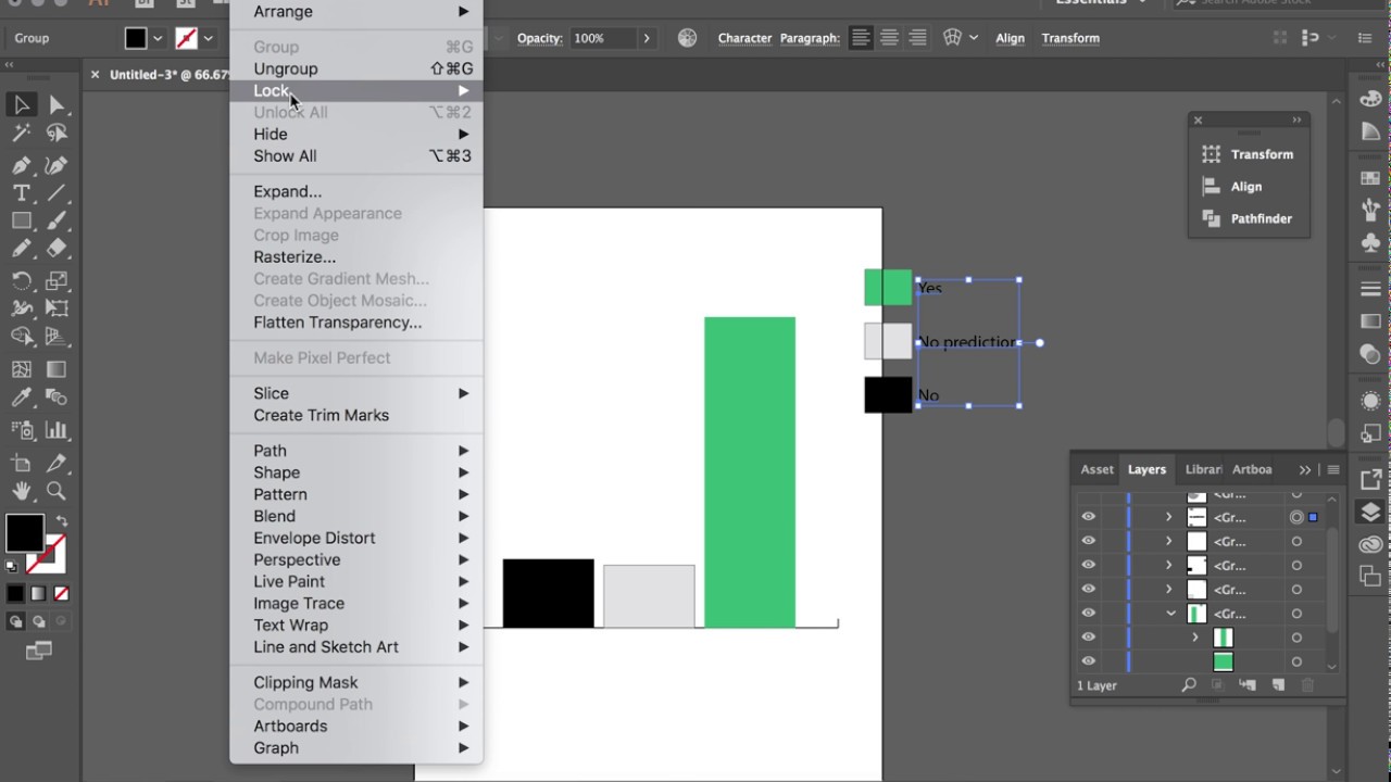 Adobe Illustrator charts introduction - YouTube