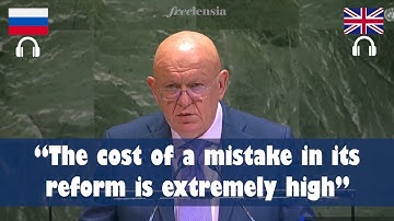 Russia Calls for Fairer Representation in UN Security Council Reform | RU-EN