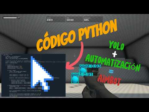 Puntería Automatizada con IA en AimLab - YOLO + Automatización con Python (Aimbot 100%)