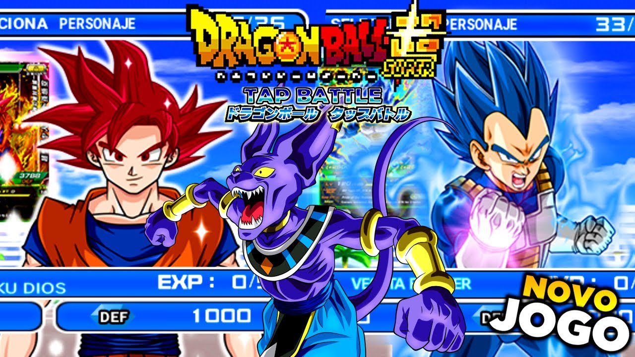 LANÇOU ! NOVO JOGO DRAGON BALL SUPER FINAL MOD COM 36 PERSONAGENS MOD DBZ TAP BATTLE ANDROID E
