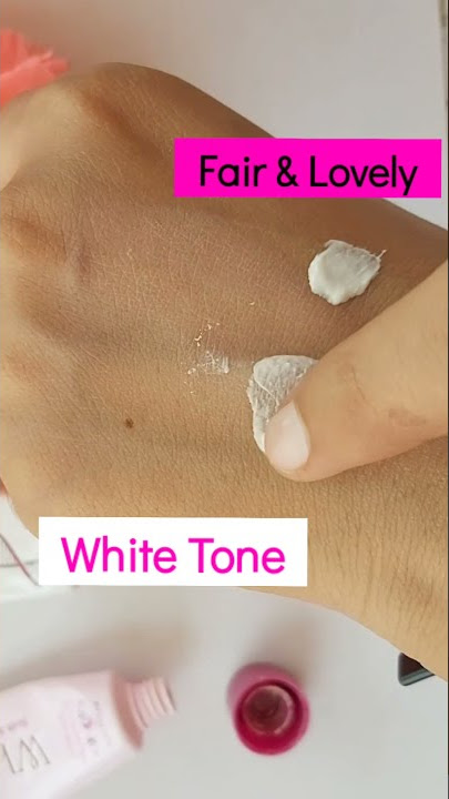 #shorts white tone cream vs fair lovely cream | fairness cream