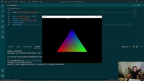 Using OpenGL with PyQt6