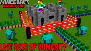 T Gaming Tóm Tắt 100 Ngày Sinh Tồn Minecraft Last Days of Humanity Siêu Khó !!