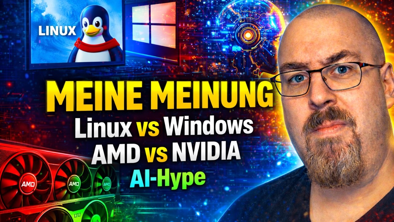 Linux vs Windows | AMD vs NVIDIA | AI-Bubble – Meine ehrliche Meinung
