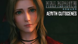 ALL AERITH CUTSCENES - IN GLORIOUS 60FPS - FINAL FANTASY 7: REMAKE