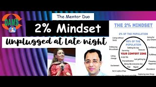 2% Mindset | Mentor Duo | Dr Sumer Sethi Dr Deepti Bahl #neetpg #neetpgprep