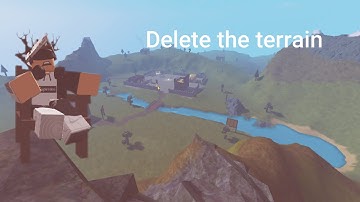 🤗How to delete terrain!(Roblox)🤗