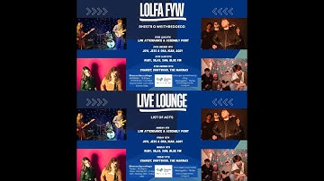 Live Lounge 2025 Diwrnod 3 l Live Lounge 2025 Day 3 (Flashing Lights | Goleuadau