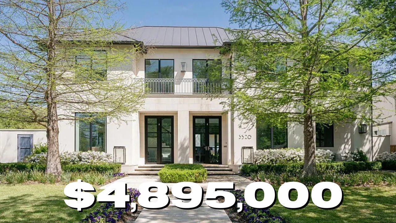 TOUR A $4.8M TRANSITIONAL HOME | Texas Real Estate | Dallas Realtor | UNIVERSITY PARK