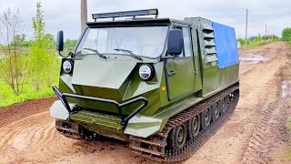 Малогабаритный гусеничный транспортёр УГТ-35