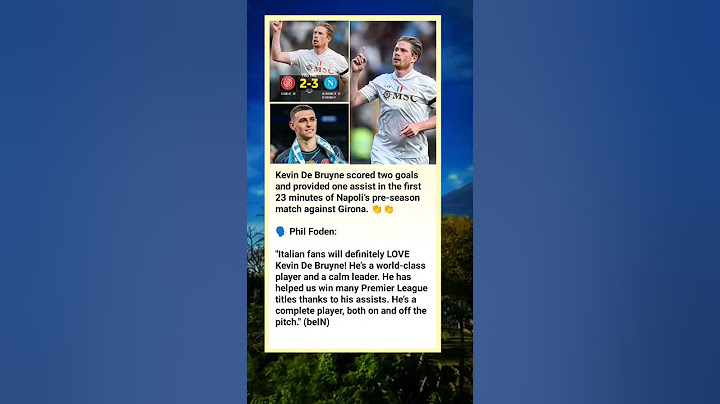 Foden: De Bruyne Wastes No Time to Impress Italy #football #philfoden #debruyne #shorts #fyp