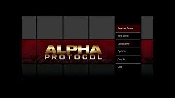 Let Us Be Great - The Select Screen - Alpha Protocol - Episode One