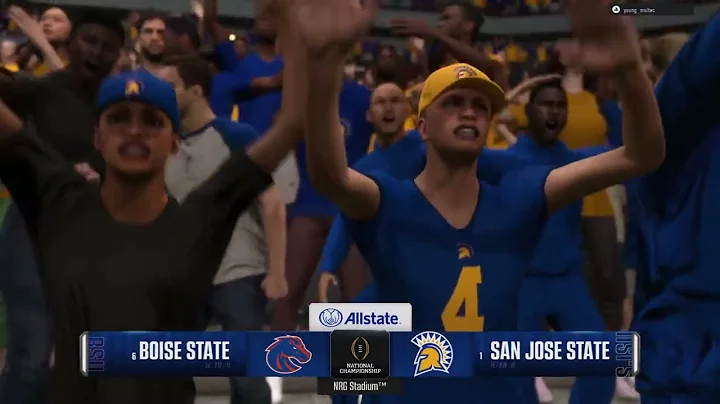 CFB25 dynasty with San Jose State S12 National championship Vs Boise State (youngmultac)! 6 peat?