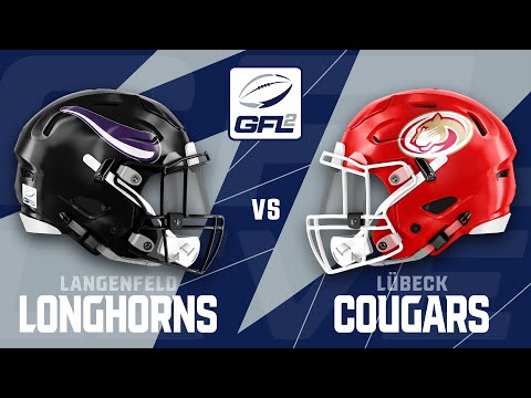 GFL2 Spiel der Woche: Langenfeld Longhorns - Lübeck Cougars