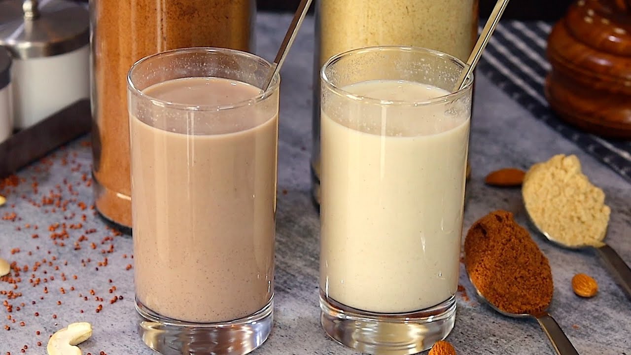 మీ పిల్లలు 100%బలంగా దృడంగా పెరగాలంటే రెడీమేడ్ పాలపొడికి బదులు ఇవికలపండి👌2 Different Protein Powders