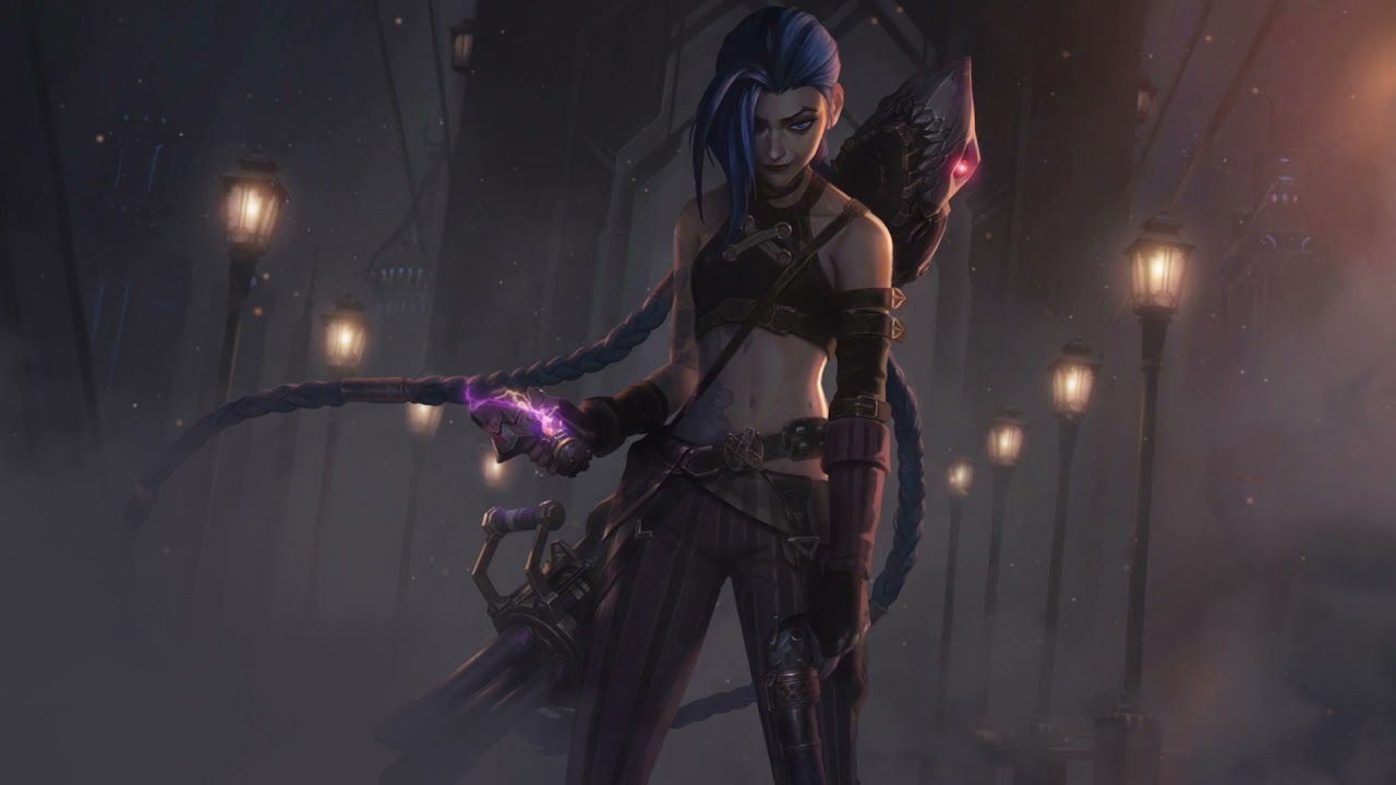 Arcane Jinx - Animated Login Screen (Fan made)
