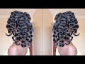 Bantu knots| silk press | 4Chair