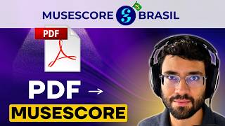 Musescore 4 - Como abrir partituras em PDF