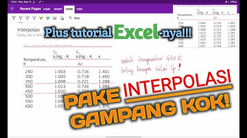 CARI DATA DI TABEL PAKE INTERPOLASI? GAMPANG KOK! - EXCEL