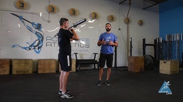 Performance Care - Movement Demo - Front Rack Reverse Lunge