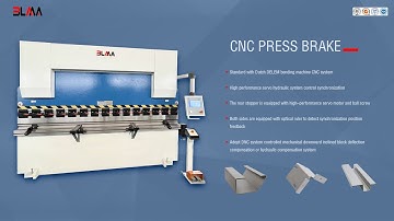 press brake operator|BLMA TP10S 125T3200 4+1 axis CNC/NC #bendingmachine