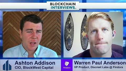 Warren Paul Anderson, VP of Product at Discreet Labs, behind Findora | Blockchain Inteviews