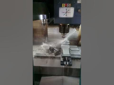 VMC drilling operation - YouTube