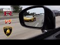 GT-R vs Aventador! | Hoonigan Headquaters Meet