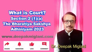 What Is Court ? - Dr Deepak Miglani