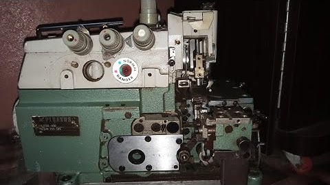 How to do timing in a 4 thread overlock sewing machine