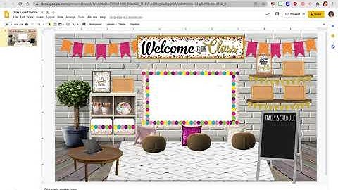 Google Slide - Virtual Classroom Background